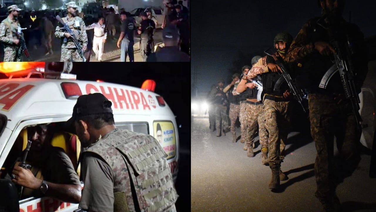Three Rangers personnel martyred, three attackers killed in Karachi camp assault: ISPR
