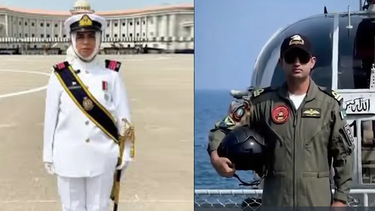 Widow of martyred naval officer becomes Pakistan navy officer