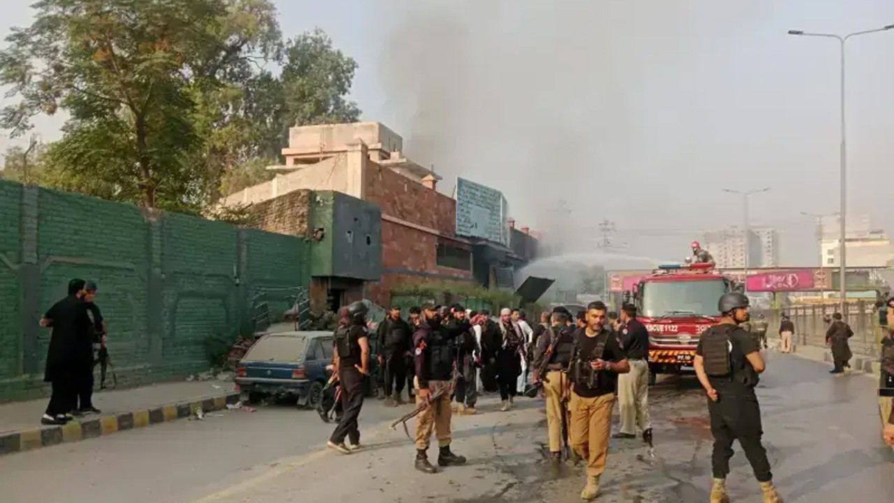 Woman killed, six injured in suspected drone strike near Peshawar