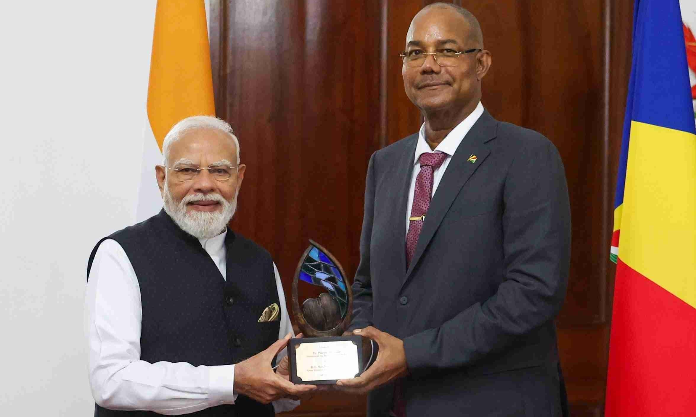 Opposition Congress slams Modi over Seychelles award controversy, questions authenticity