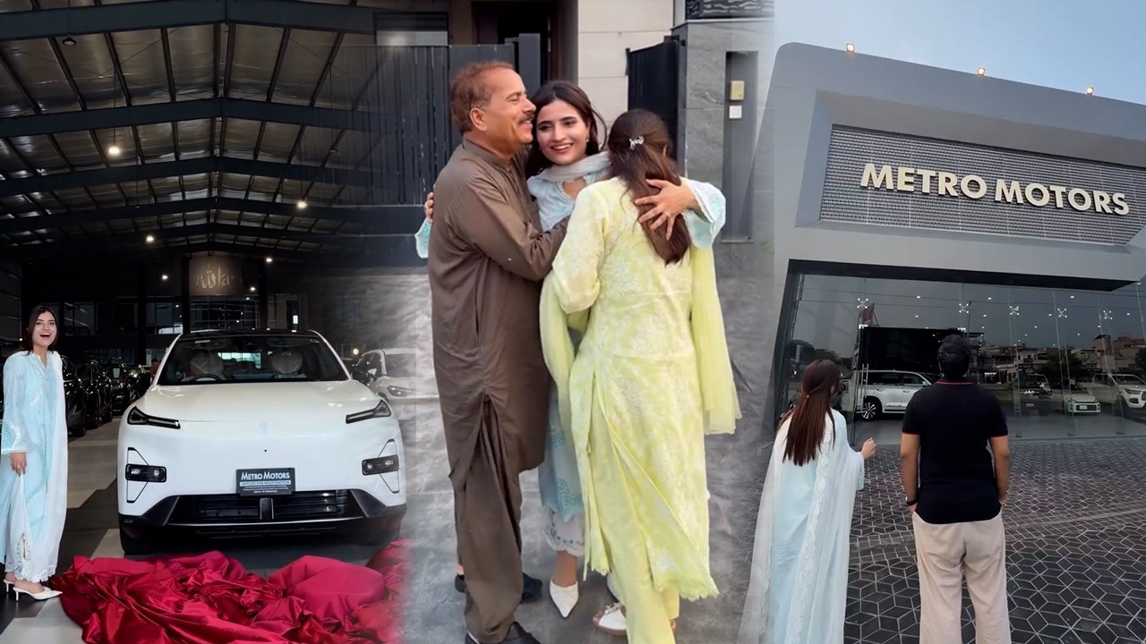 Aroob Jatoi brings her parents to tears with ‘car surprise’