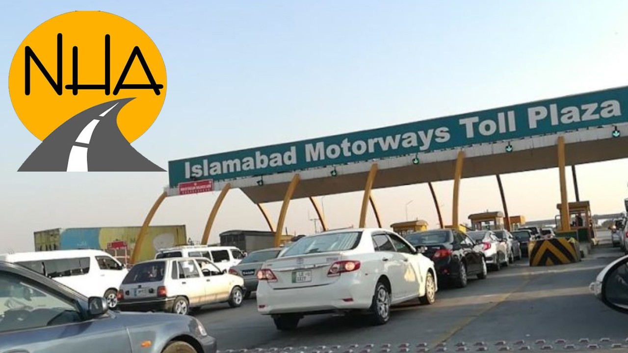 NHA increases toll tax on Islamabad-Lahore M-2 Motorway by 7pc