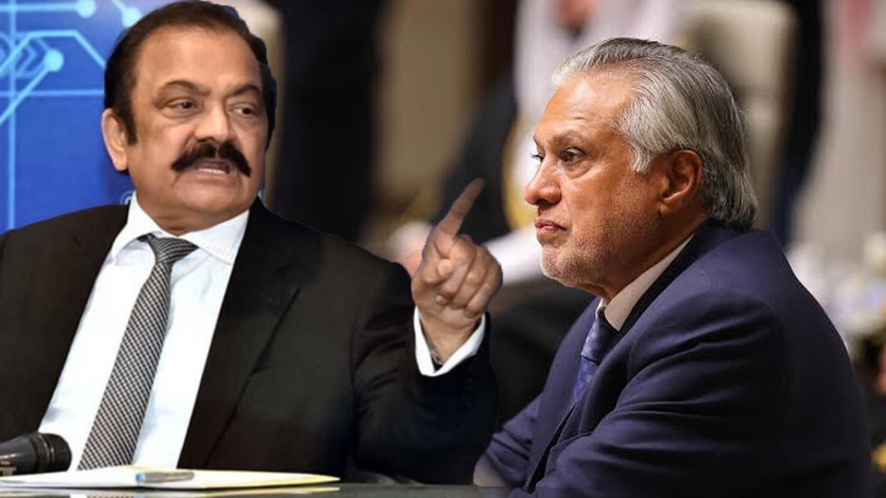 Rana Sanaullah claims the alleged abduction and rape case of foreign women is being used to target Ishaq Dar