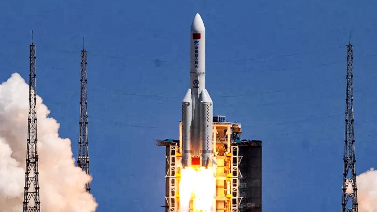 China tests innovative sea-net system to recover rocket booster