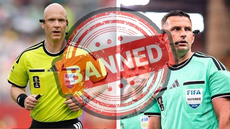 FIFA ban Michael Oliver, Anthony Taylor from officiating Argentina's World Cup matches