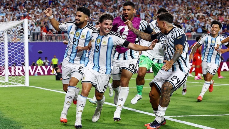 Argentina beat Switzerland after extra time to set up World Cup semifinal against England