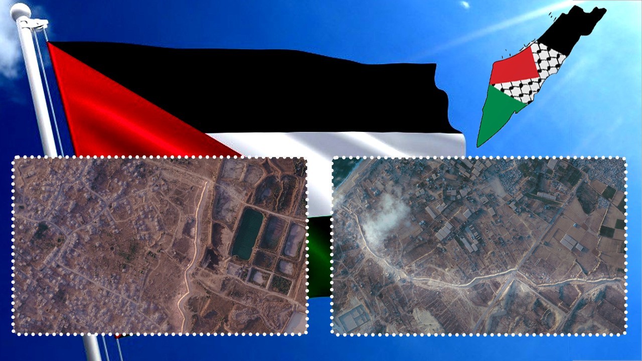 Satellite images show Israel quietly building barrier separating over 50pc of Gaza