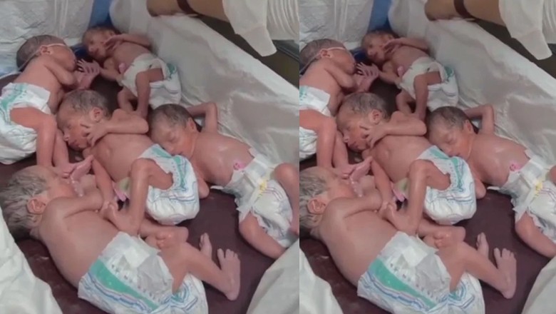 Woman gives birth to quintuplets at Quetta hospital