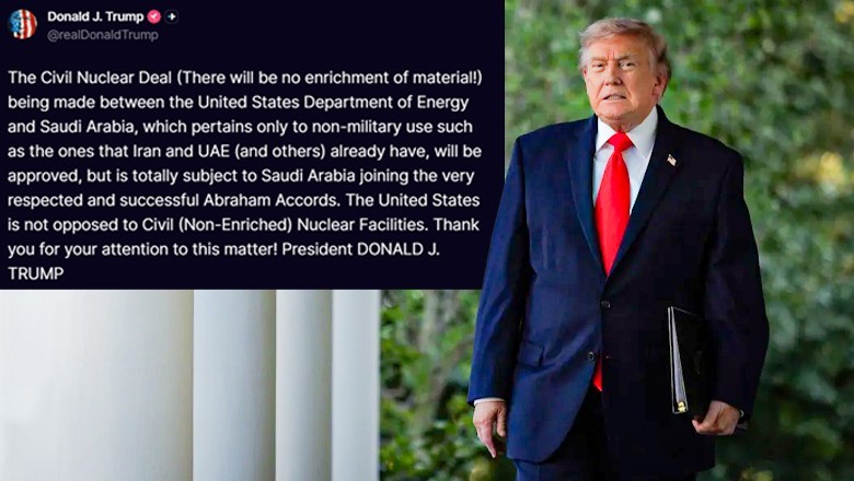 Trump links US-Saudi nuclear deal to recognising Israel