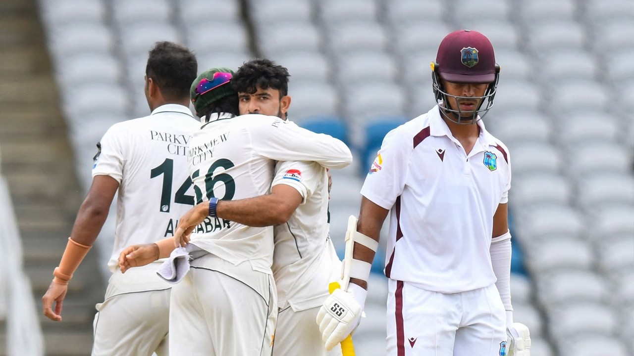 West Indies take 155-run lead against Pakistan in Trinidad Test