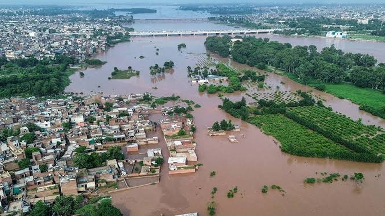 22 villages in Punjab's Multan district partially submerged under floodwaters