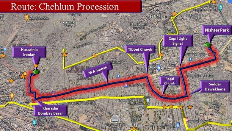 Karachi police unveil traffic management plan for Chehlum procession