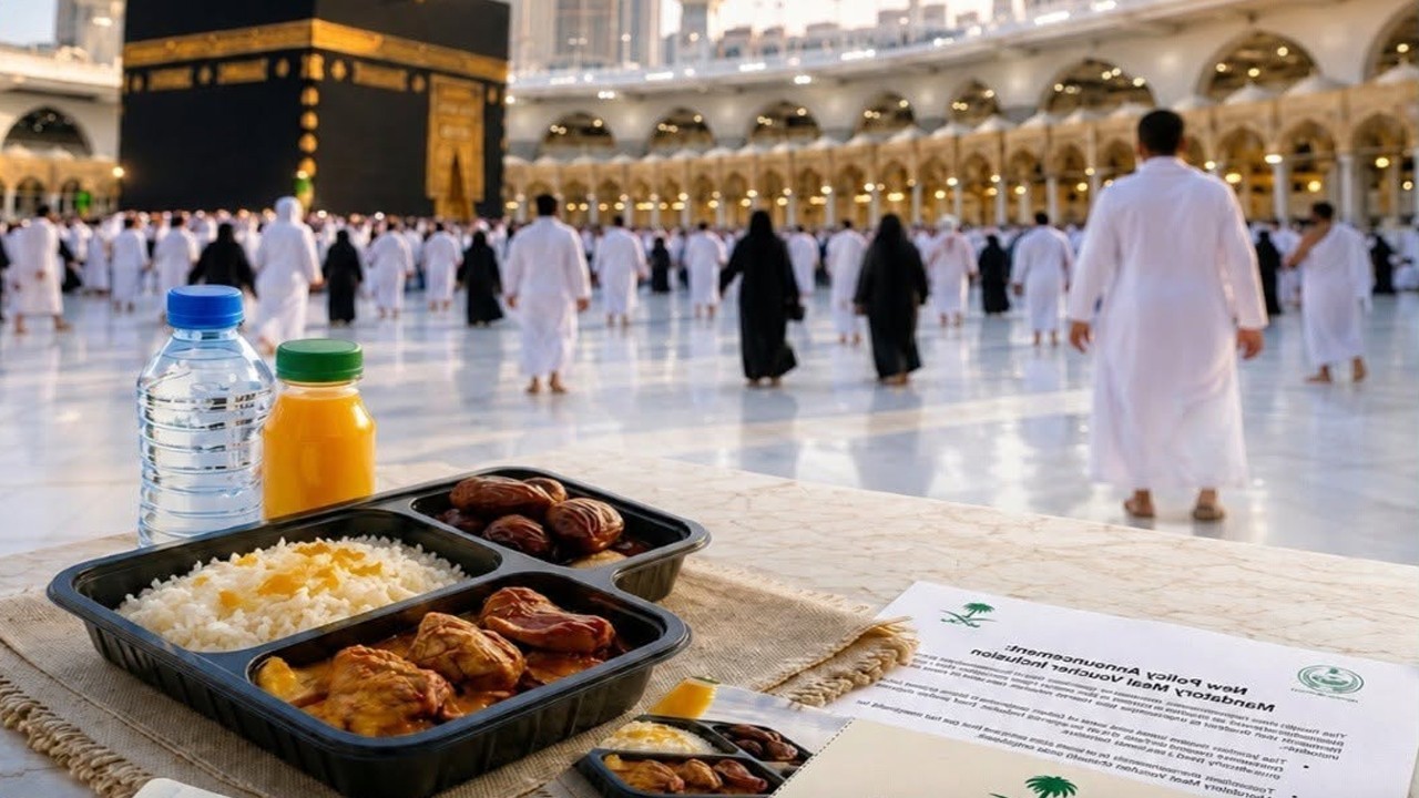 Saudi Arabia introduces mandatory food vouchers for Umrah pilgrims