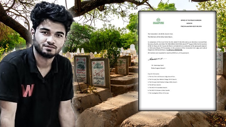 Exhumation of Mir Raza's grave to take place tomorrow as old medical board restored