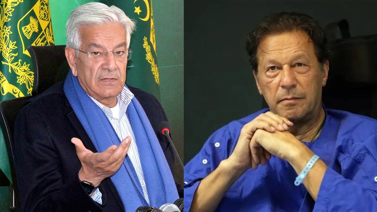 Khawaja Asif slams PTI over celebrating Imran Khan’s hospital transfer