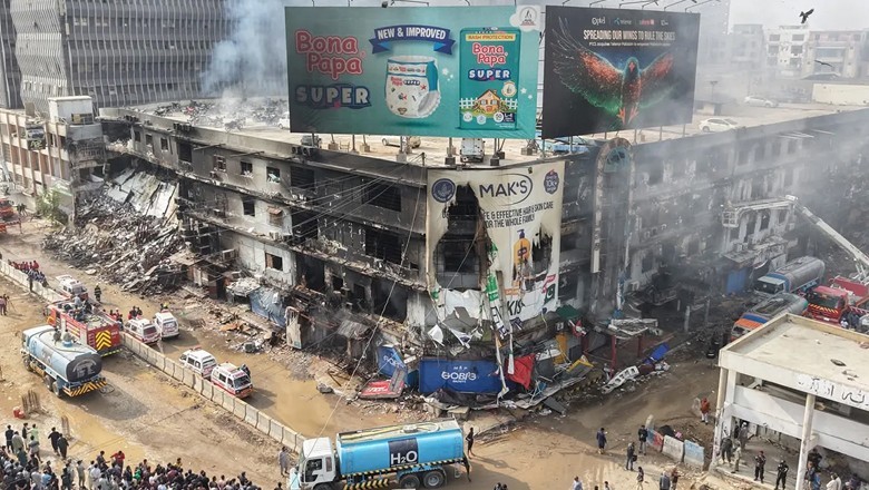 Gul Plaza fire: Judicial commission holds multiple institutions responsible as Sindh govt release report