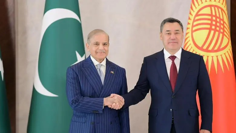 Shehbaz, Zhaparov push Pakistan-Kyrgyzstan trade to $200m