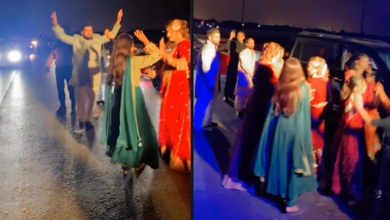Bride’s roadside dance on Karachi’s Shah Faisal Bridge goes viral