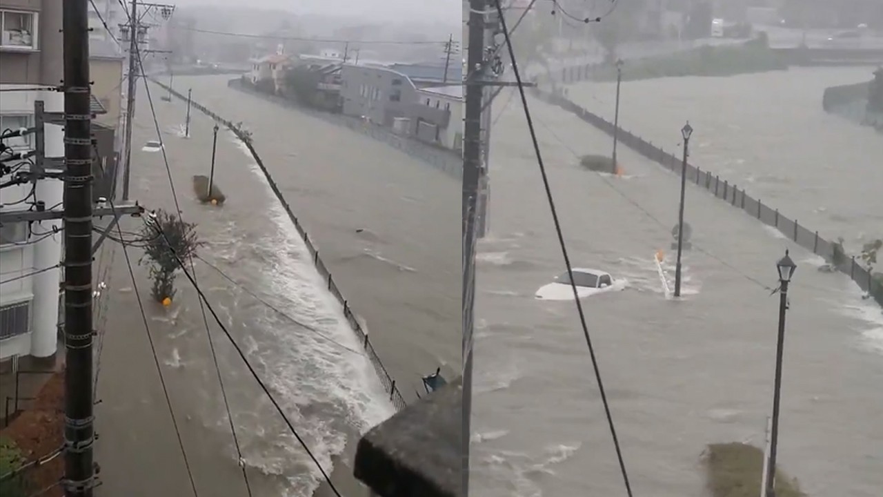 Record rainfall triggers Severe flooding in Japan’s Nagoya