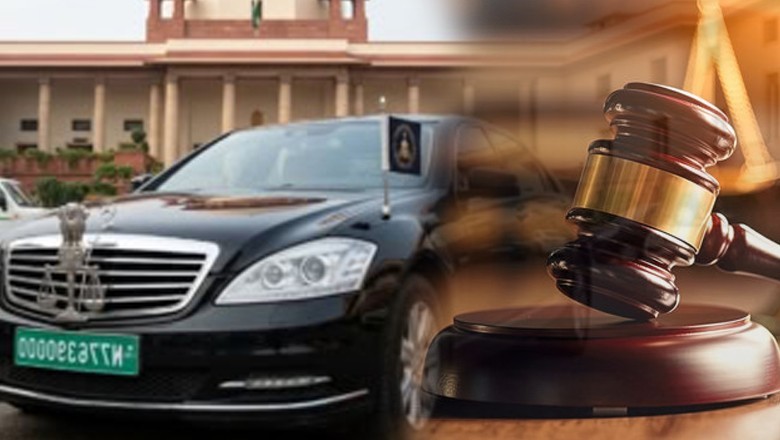 Judges barred from displaying green plates, official symbols on private vehicles