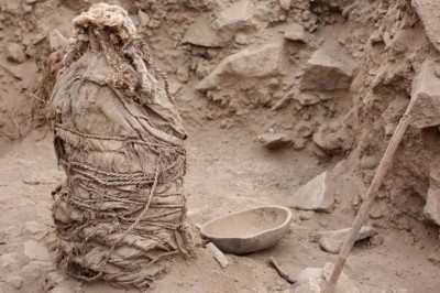 بچوں کی ایک ہزار سال پرانی رسی میں جکڑی حنوط شدہ لاشیں برآمد