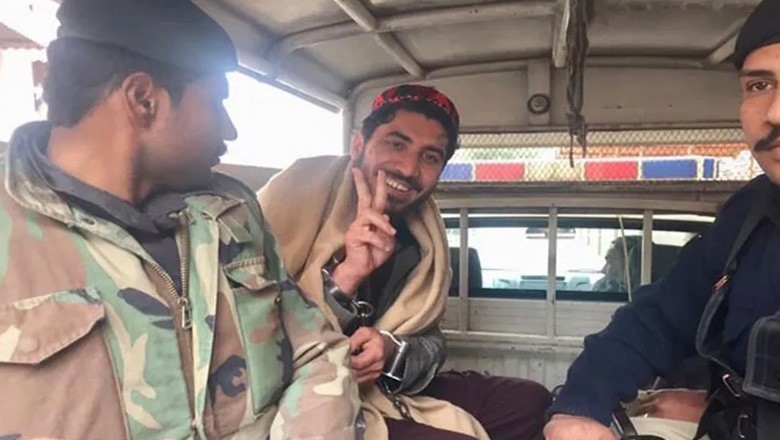 منظور پشتین گرفتار، سیکیورٹی اداروں پر فائرنگ کا الزام