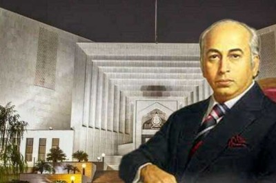 بھٹو کو پھانسی دینے کا فیصلہ اگر غلط بھی تھا تو بھی تبدیل نہیں ہوسکتا، سپریم کورٹ جج