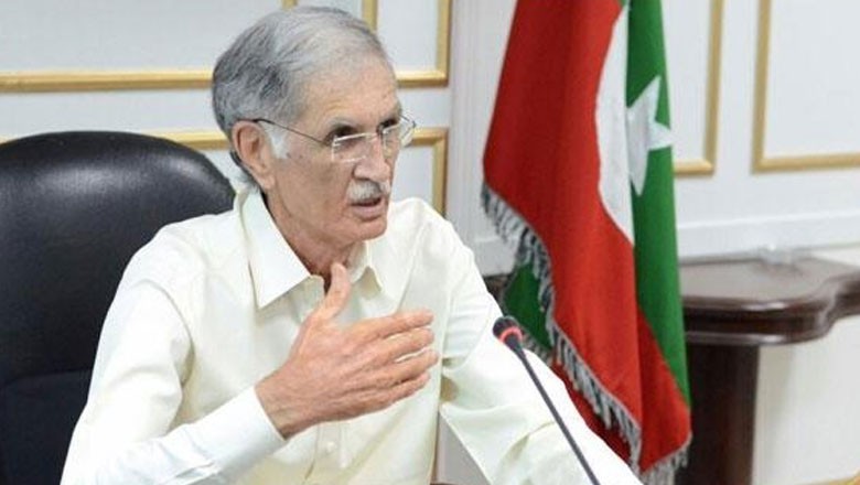 بلے کے نشان کی آفر ہوئی تھی جس پر انکار کردیا، پرویز خٹک