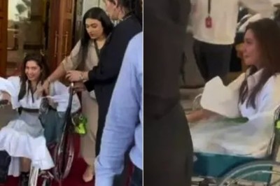 ماہرہ خان کے پاؤں میں تین جگہ سے فریکچر