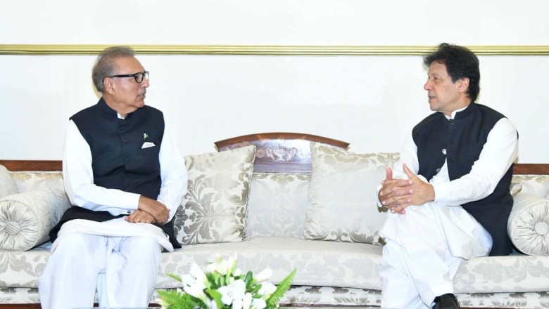 عارف علوی کی کوئی نہیں سن رہا، عمران خان