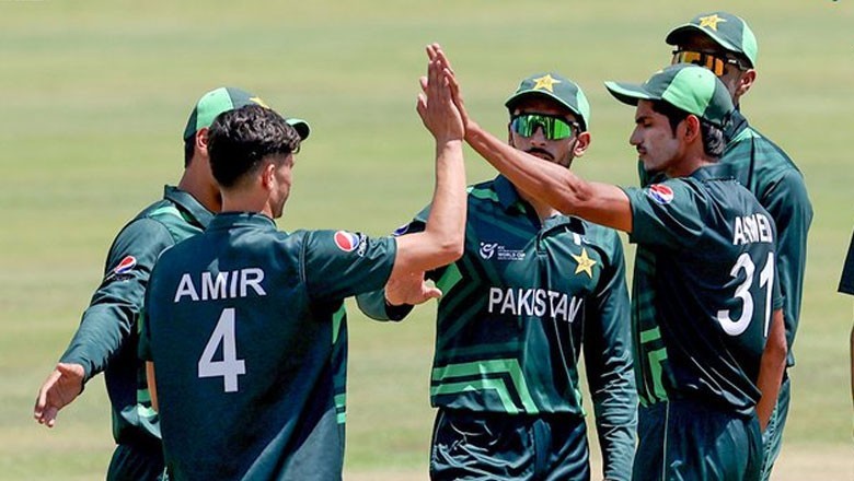 انڈر 19 کرکٹ ورلڈکپ میں قومی ٹیم کی شاندار کارکردگی، اچھے مقابلے کے بعد فتح