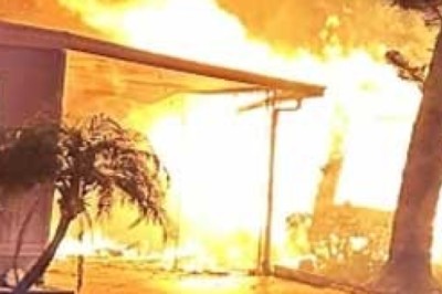 فلوریڈا میں طیارہ گر کر تباہ ہوگیا، گھروں میں خوفناک آتشزدگی