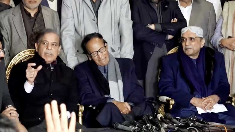 وفاق میں مخلوط حکومت بنانے کا فیصلہ، ’نواز شریف وزارت عظمیٰ کا عہدہ سنبھالیں‘