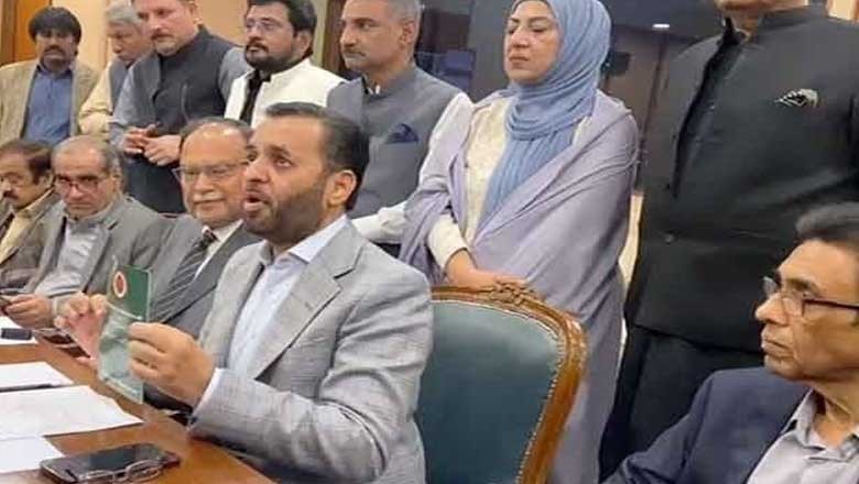 ایم کیو ایم کا ن لیگ سے معاہدہ طے ہونے کے بعد حکومتی بنچز میں بیٹھنے کا اعلان