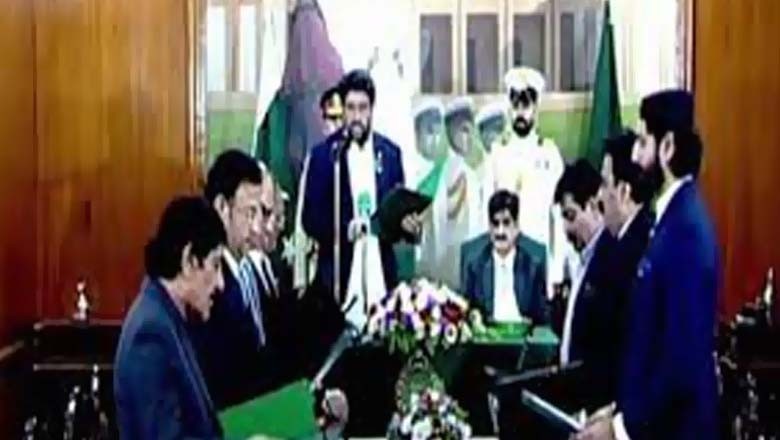سندھ کابینہ میں شامل وزراء اور مشیران کو قلمدان سونپ دیئے گئے