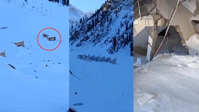 ناران میں برفانی گلیشیئر گرنے سے کئی مکان، و ہوٹل تباہ