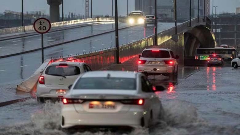 دبئی میں بارش بادلوں سے چھیڑ چھاڑ کا نتیجہ قرار