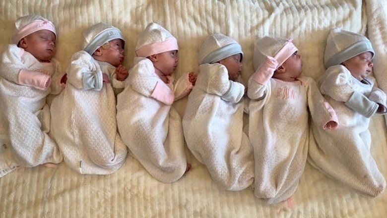 خاتون کے ہاں 6 بچوں کی پیدائش