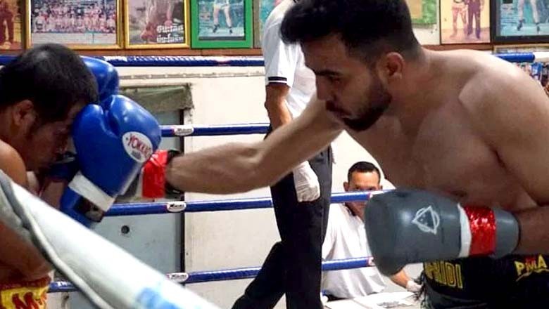 تھائی باکسرکو پاکستانی باکسر شہیر آفریدی نے ناک آؤٹ کردیا