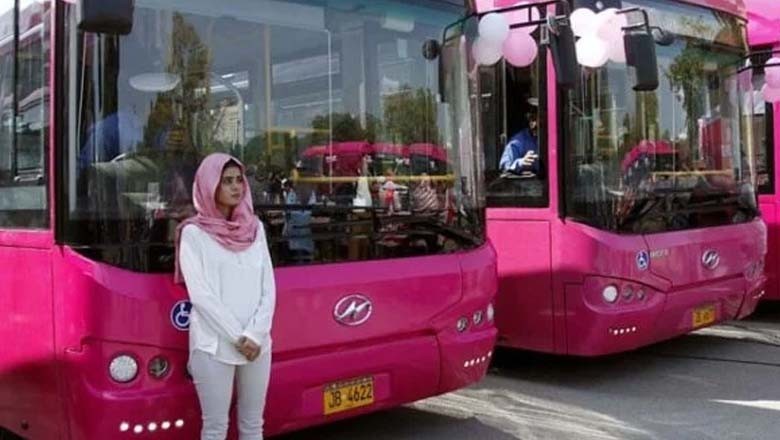 سندھ حکومت کا پنک بس سروس 2 ماہ کیلئے مفت کرنے کا اعلان