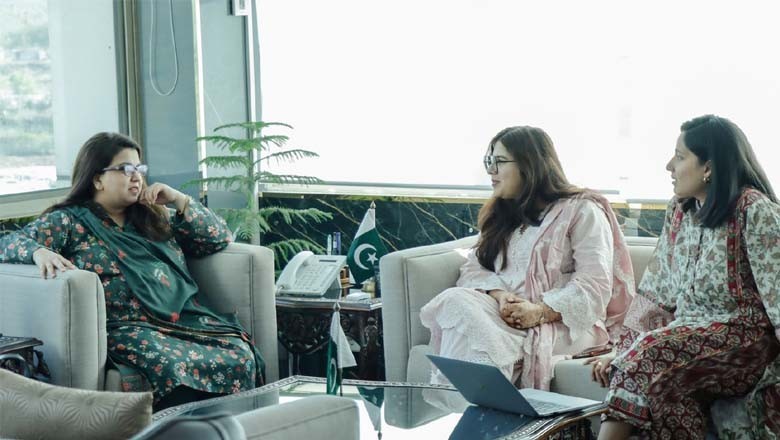 وزیر مملکت برائے آئی ٹی و ٹیلی کمیونیکیشن شزہ فاطمہ خواجہ سے میٹا کے وفد کی ملاقات