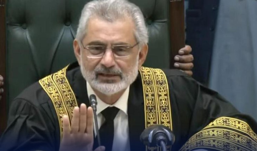 فیض آباد دھرنا کیس فیصلے پر عمل ہوتا تو 9 مئی کا سانحہ نہیں ہوتا، چیف جسٹس