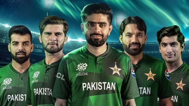 ٹی ٹوئنٹی ورلڈ کپ 2024کیلئے قومی ٹیم کی نئی کِٹ کی رونمائی کردی گئی