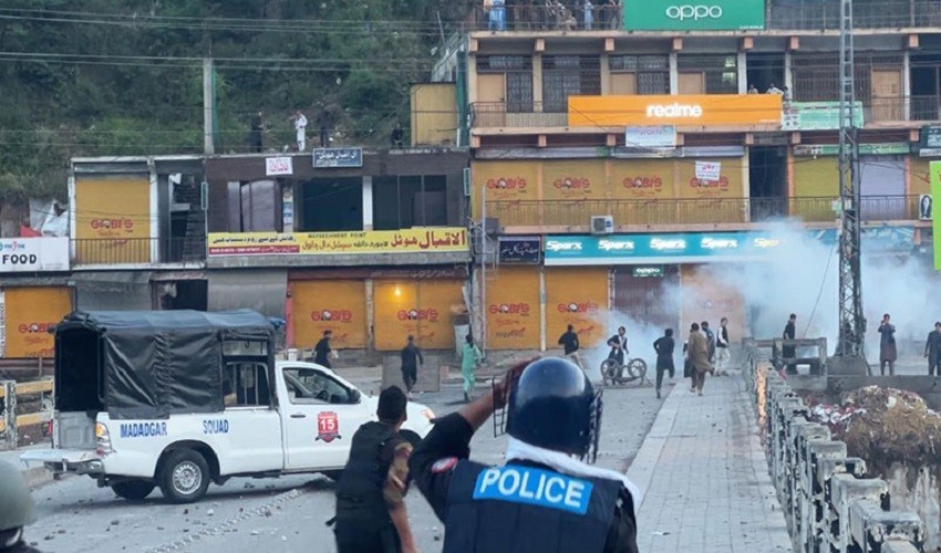 آزاد کشمیر میں مظاہروں کے دوران بھارتی پروپیگنڈا اپنی موت آپ مرگیا