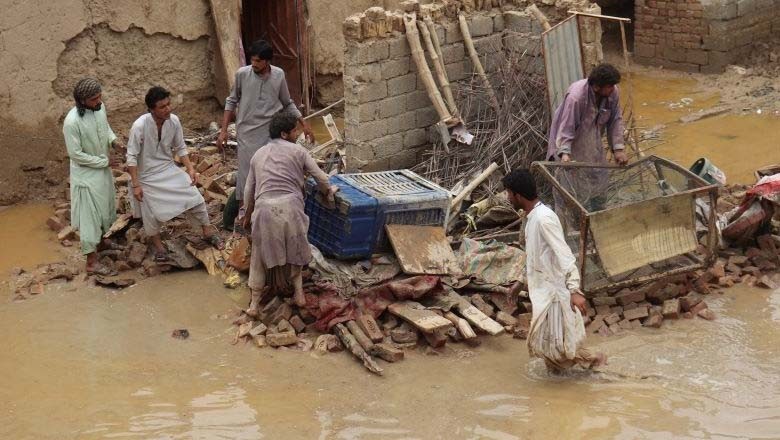 افغانستان میں شدید بارشوں سے تباہی، 70سے زائد ہلاکتیں