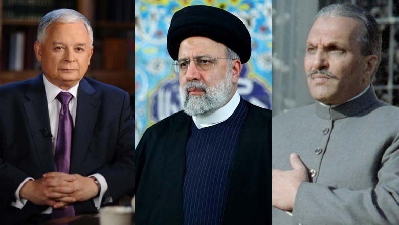 1940 سے اب تک 14 صدور فضائی حادثات میں لقمہ اجل بن چکے