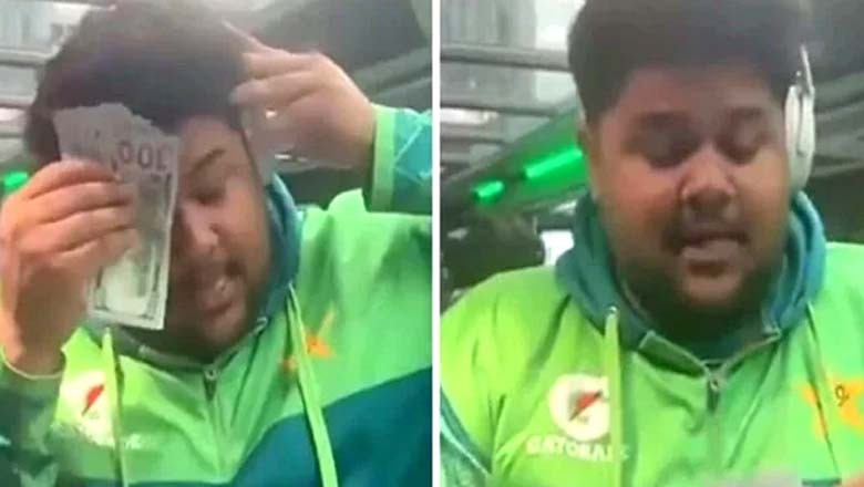 اعظم خان کی ڈالر سے پسینہ صاف کرنے کی ویڈیو وائرل