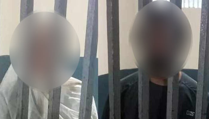 کراچی میں ڈکیتیاں کرنے والے میاں بیوی گرفتار، موبائل، 74 پرس برآمد