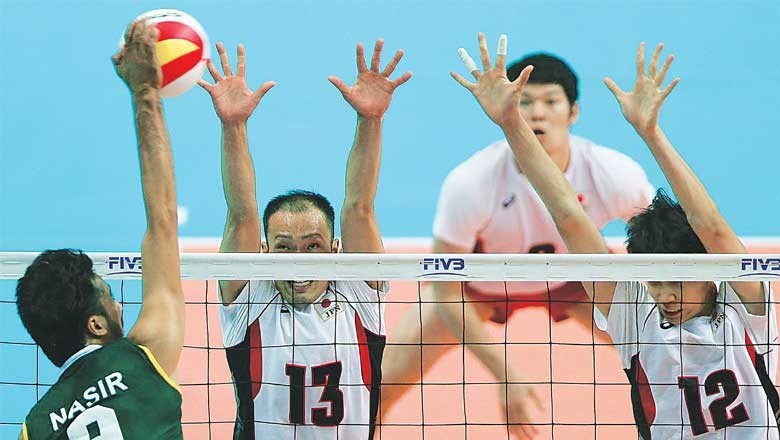 پاکستان کا آسٹریلیا کے خلاف والی بال سیریز میں فاتحانہ آغاز