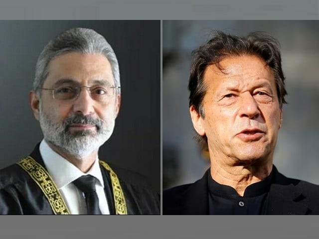 8 فروری کو ملک میں ڈاکا مارا گیا، عمران خان کا چیف جسٹس سے مکالمہ